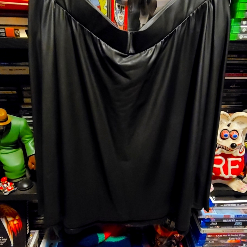 Faux leather skirt